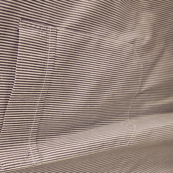 Bachrach Blue and White Dress Shirt - Picture 3 of 9